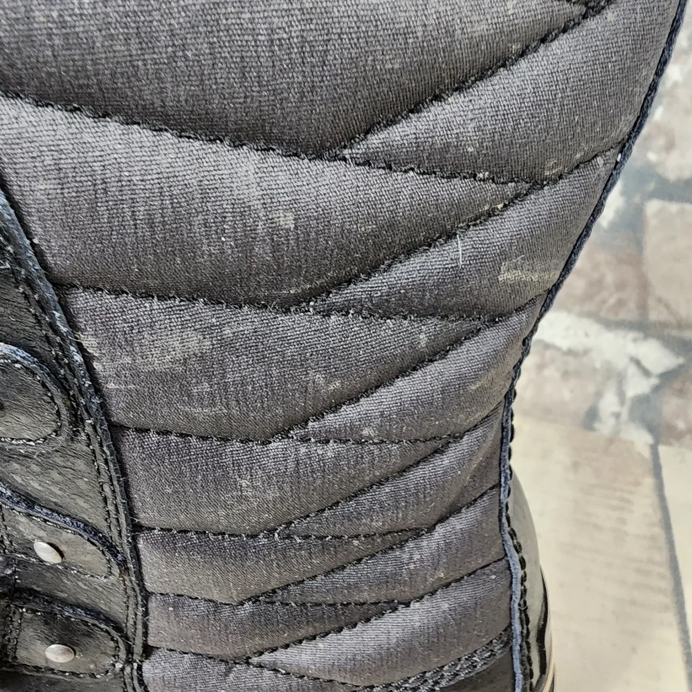 Sorel Torino  II Waterproof Winter Boot Faux Fur Cuff Lace Front Black Size 5 - Picture 14 of 16